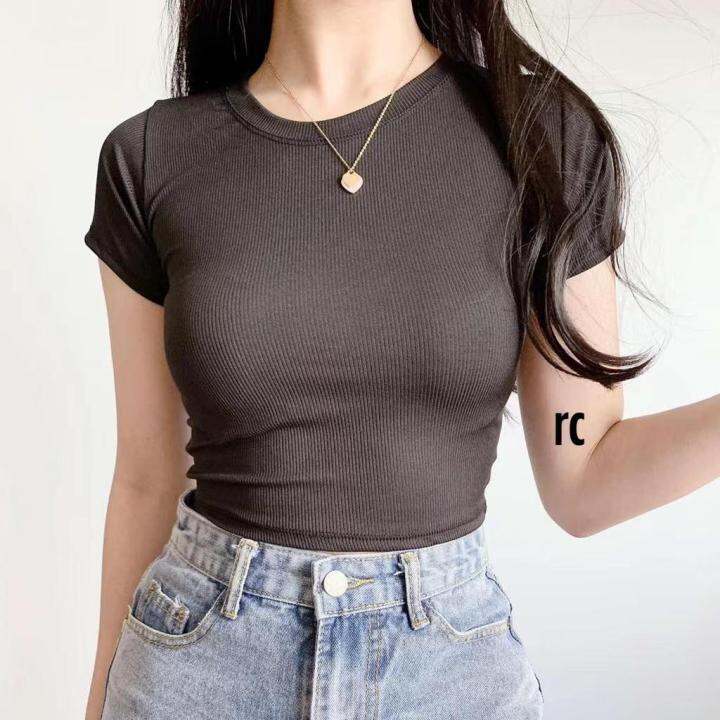 Full Length Knitted Basic Top Lazada Ph