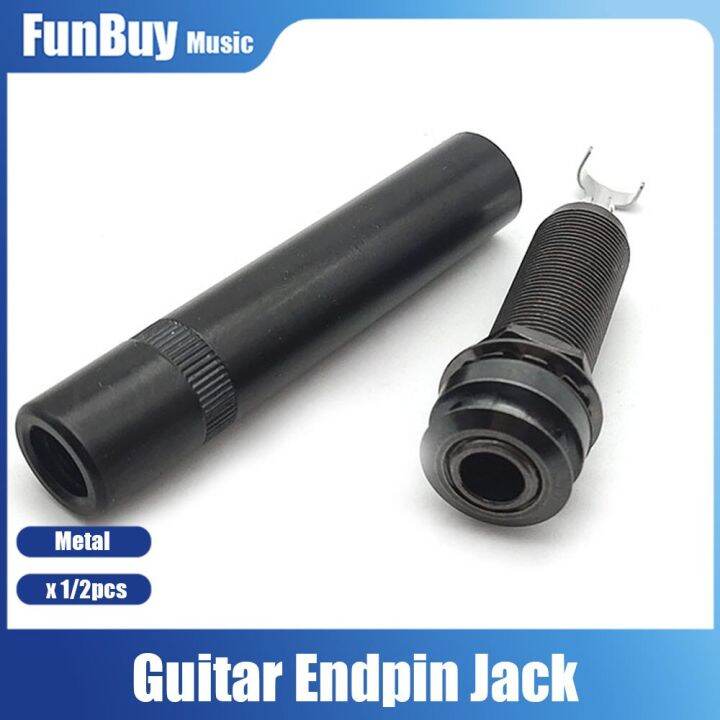 Acoustic Electric Guitar 6.35Mm 1/4 Inch Mono Output Endpin Jack