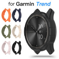 ใช้ได้กับ Garmin Vivomove Trend Case,เคสปิดป้องกัน TPU ต้านทานรอยขีดข่วนสำหรับ Vivomove Trend Accessories