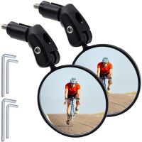 Universal Bicycle Mirror Rearview Adjustable Rotate Wide-Angle Cycling Handlebar Rear View Mirrors for MTB Road Bike Accessori