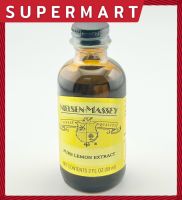 SUPERMART Nielsen-Massey Pure Lemon Extract 2 FL OZ กลิ่นเลมอนสกัด (59ml) #1110144