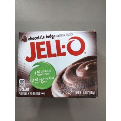 🔷New Arrival🔷 Jell-o Instant Pudding&amp;Pie Filling Chocolate Fudge  เจล โอ 110กรัม 🔷🔷