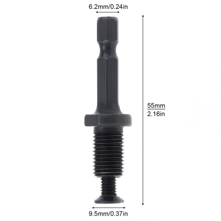 3-8-quot-24unf-chuck-drill-chuck-hex-male-shank-adapter-thread-with-screw-for-electric-hammer-adapter-parts-speeding-bit-changeover