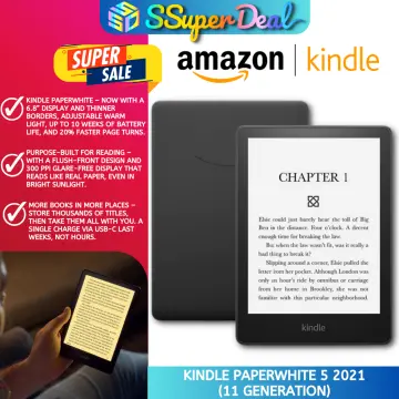 Kindle Paperwhite 5 Latest 11th Generation (2021) 8GB, Wi-Fi, 6.8  Black