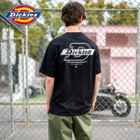 Dickies เสื้อยืดแขนสั้น ลําลอง เนื้อผ้าฝ้าย พิมพ์ลายตัวอักษร สำหรับผู้ชาย