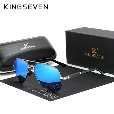 KINGSEVEN 2020 nd Design Sunglasses Photochromic &amp; Polarized Anti-Glare Lens Mens Glasses Driving Mirror Eyewear N7230