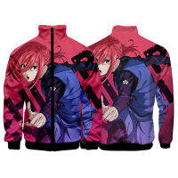 New Anime BLUE LOCK Isagi Yoichi/Reo Mikage/Kunihami Rensuke/Chigiri Hyoma Vertical Collar Zipper Clothing Japanese Mens Fashion Womens Loose Sweater Unisex Casual Long  Sleeve  Jacket Top CosplayTH