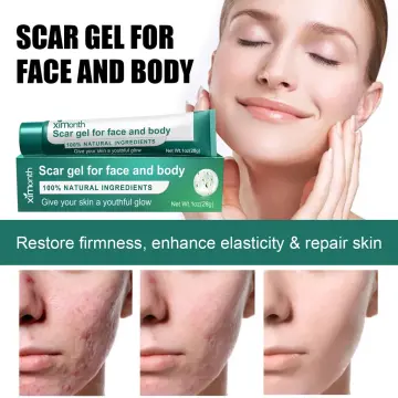 Scar Cream Gel, Silicone Scar Gel for Scars from C-Section, Keloid
