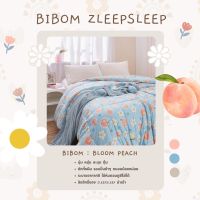 Zleepsleep : Bibom Collection ผ้าห่มเนื้อผ้าคอตตอนสไตล์เกาหลี ลายใหม่ล่าสุด Bloom Peach