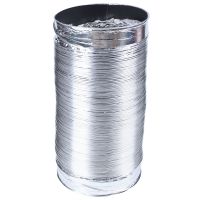 3 Meter Length 100Mm/4 Inch Air System Flexible Aluminum Exhaust Duct Pipe Air Ventilation Pipe Hose for Bathroom