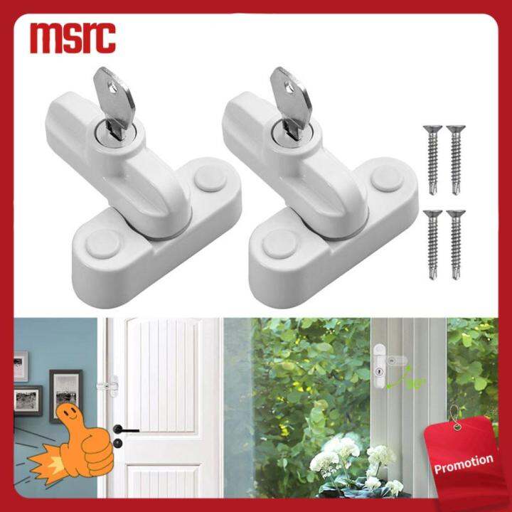 MSRC Home Security Restrictor Lock Plastic Steel Zinc Alloy Casement