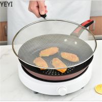 Specialty Tools Splatter Screens Frying Pan Cooking Fried Cover Oil Splash Stainless Steel Grease Splatter Guard Useful Gadgets