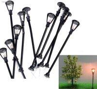 ۞▬ 10pcs/set Model LED Street Lamp Lighting Single Head Train Layout Toys