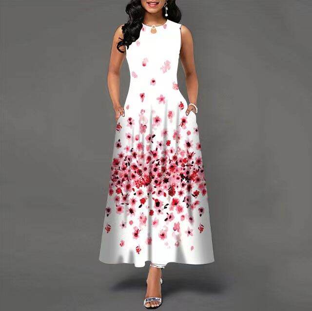 2023-new-floral-printed-dresses-for-women-summer-bohemia-vintage-sleeveless-long-dress-elegant-party-maxi-dresses-with-pockets