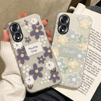 สำหรับ Honor 90 Pro เคสฝาหลังลายดอกไม้พร้อมซิลิโคนนิ่มสำหรับแฟชั่นและป้องกันการตกสำหรับ Honor 90 Pro