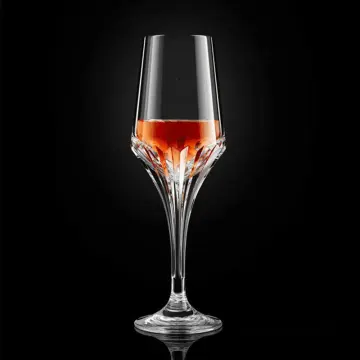 French imported luxury CDA whisky glass gold crystal red wine cup