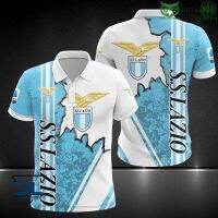 Lega Seria A SS Lazio เสื้อโปโล มีฮู้ด 3D