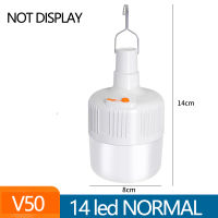 LED Bulb Lamps USB DC Charge Light Bulb Real Power 80W 50W Bulb Lampada Living Room Home LED Bombilla EUUS plug