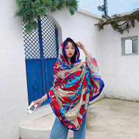 Travel Beach Towels Large Size Vintage Ethnic Style Scarf Women Sun Shade Retro Cotton Tapestry Pashmina Yoga Towel For Beach