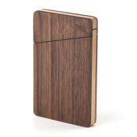 【CW】△♠  Personalized Business Card Wood Men  Holder Organizer