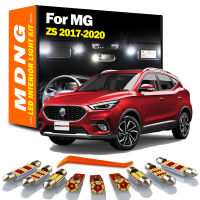 MDNG 6Pcs สำหรับ MG ZS 2017 2018 2019 2020 LED ภายในโดมแผนที่ Trunk Light Kit รถ Led หลอดไฟ Canbus ไม่มีข้อผิดพลาดอุปกรณ์เสริม