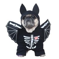 Pet Halloween Bat Transformation Costume Cosplay Outfit Dress Up Clothes Pet Photo Props Supplies For Dogs Cats