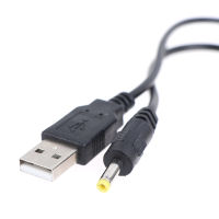 Oafajoa 1.2M 5V USB A ถึง DC สายชาร์จสายชาร์จสำหรับ PSP 1000/2000/3000