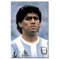 Sumanssa Diego Armando Maradona งานศิลปะโปสเตอร์ภาพวาดผ้าใบ |