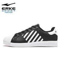 ERKE Original Super Style สีดำ Black White รองเท้าผ้าใบ ได้ทั้งชาย-หญิง