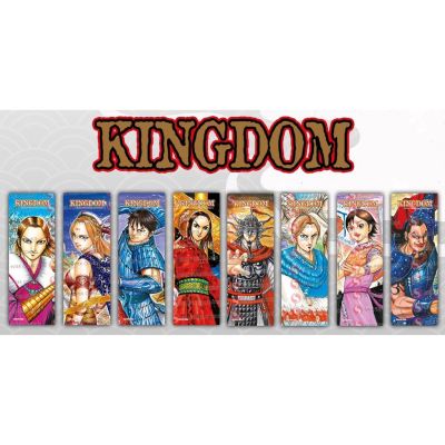 ✨เซตพรีเมียมพร้อมส่ง✨ Bookmark KINGDOM ที่คั่น คิงด้อม ครบเซต 8 ลาย Limited Edition