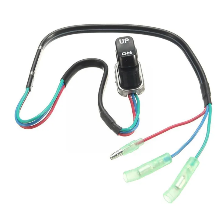 Interrupteur D'inclinaison Power Trim 5006358 - Pour Moteur Hors-bord - Longueur Câble 143 Cm - Facile à Installer