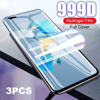 [CNIU digital accessories] 3PCS Hydrogel ฟิล์มสำหรับ Huawei Honor 9X Lite 9A 9C 9S ป้องกันฟิล์ม8X 8A 8C 8S 7A 7C 7X 7S 9i 10i 20i หน้าจอกรณี