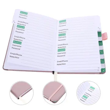 Address Book Small Contact Book Home Phone Book Address Organizer for Phone  Numbers 