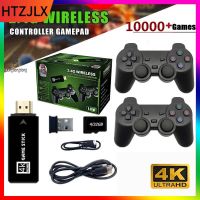 Htzjlx เกมคอนโซลวิดีโอ ไร้สาย 4k U8 พร้อมเกมครอบครัว 1,000 3000 2.4G HDMI โหมดควบคุมวิดีโอเกม 4k คลาสสิก m8