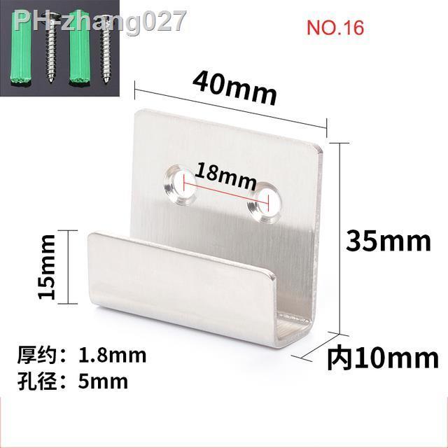 1pcs-silver-u-shape-stainless-steel-hanging-code-ceramic-tile-display-buckle-corner-brackets-joint-fastener-screens-wall-support