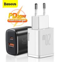 Baseus เครื่องชาร์จ USB ชนิด C PD 20W สำหรับ13 12 Pro Max ชาร์จเร็ว3.0 USB-C USB เครื่องชาร์จติดผนังเดินทาง