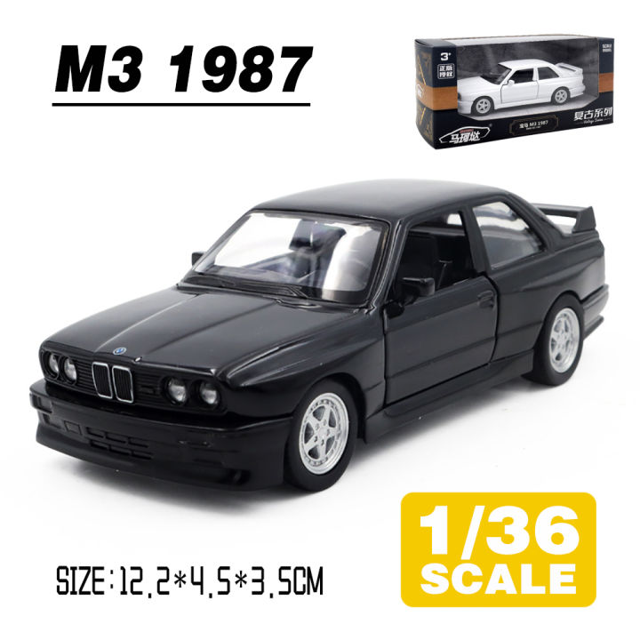 รถบรรทุกโมเดลรถยนต์-m3-1987รถ-bmw-หล่อโลหะของเล่นอัลลอยรถ-kids-toys-รถคอลเลกชันงานอดิเรก