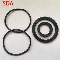 ❀♙ SDA12 SDA16 SDA 12x55 12x55 16x55 16x55 20x5 20x5 20x55 20x55 NBR Rubber Hydraulic Cylinder Piston O Ring Gasket Seal Repair Kit