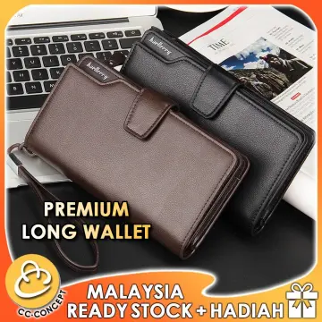 Baellerry brand business wristlet smart wallet leather card holder mal