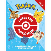 [หนังสือ] Official Guess the Pokémon Pokemon โปเกม่อน โปเกมอน book หนังสือเด็ก encyclopedia ภาษาอังกฤษ english sticker