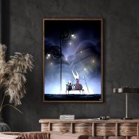 Hollow Knight Video Game Poster Print Wall Decoration Gift, No Frame