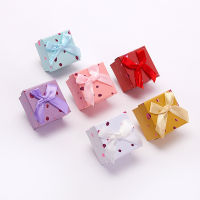 Bowknot Jewelry Packaging Heaven And Earth Cover Box Earring Display Bracelet Organizer Ring Packaging