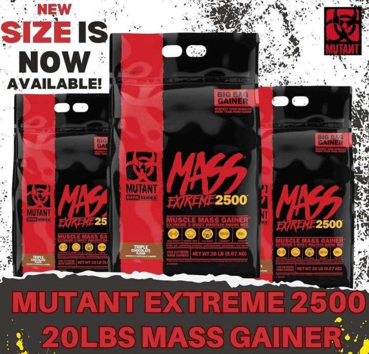 Mutant Mass Xtreme 2500 20lbs Lazada Ph 3610