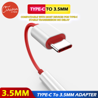 10# Caravan Crew Type-C to 3.5mm Earphone Audio Aux Cable Converter Adapter สายแปลงหูฟัง ใช้ฟังเพลง