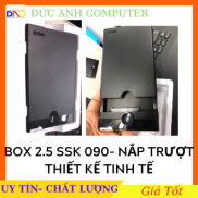 Hộp đựng ổ cứng HDD Box ssk 2.5 Sata She-090- Hỗ Trợ Lên Đến 5Gb