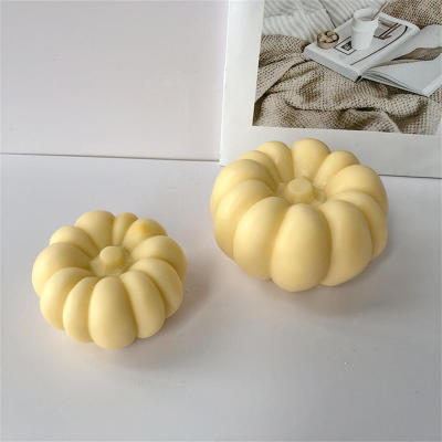 Candle Decoration Gift Pumpkin Aroma Candle Mold Cake Chocolate Aromatherapy Candle Mold DIY Pumpkin Candle