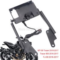 Motorcycle front Stand Holder Smartphone For YAMAHA Tracer 900 FJ-09 MT-09 2016-2017 GPS Bar Mobile Phone bracket GPS black