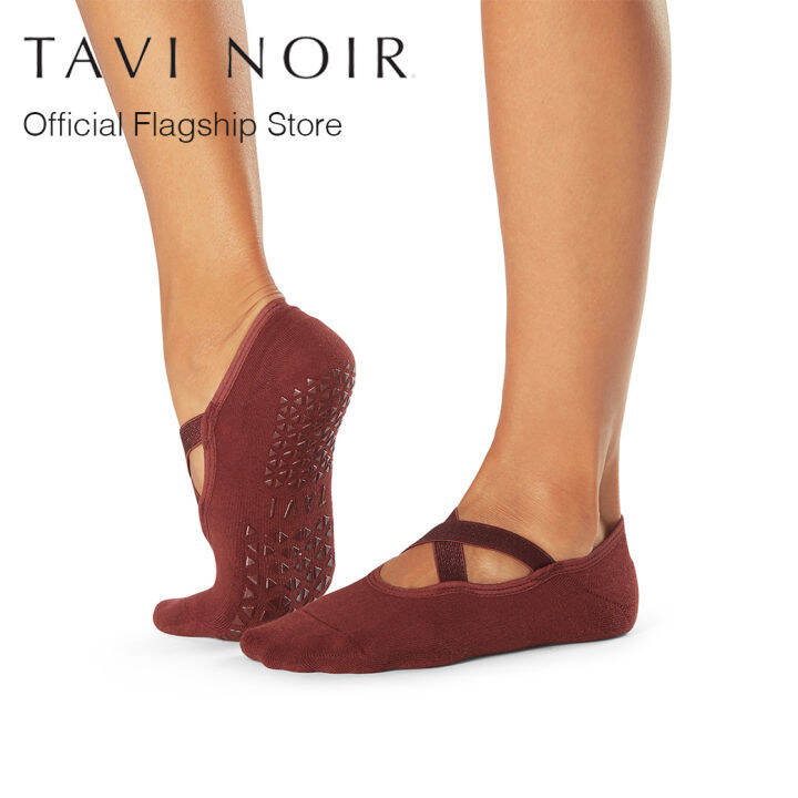 new-fall2023-tavi-grip-chloe-แทวี่-ถุงเท้ากันลื่น-พิลาทิส-โยคะ-ไม่แยกนิ้วเท้า-รุ่น-โคลอิ