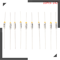 WonderfulBuyinge 10pcs Metal Thermal FUSE 10A 15A 250V อุณหภูมิ142 ° 150 ° 172 ° 185 ° 216 °