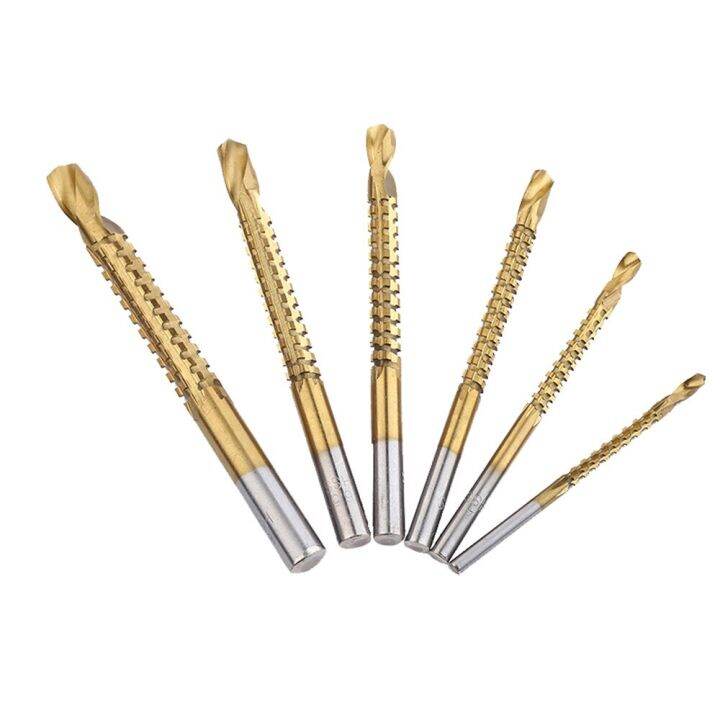 hh-ddpj6pcs-drill-power-tool-drill-wood-cutter-high-speed-steel-twist-sawtooth-drill-3mm-4mm-5mm-6mm-6-5mm-8mm